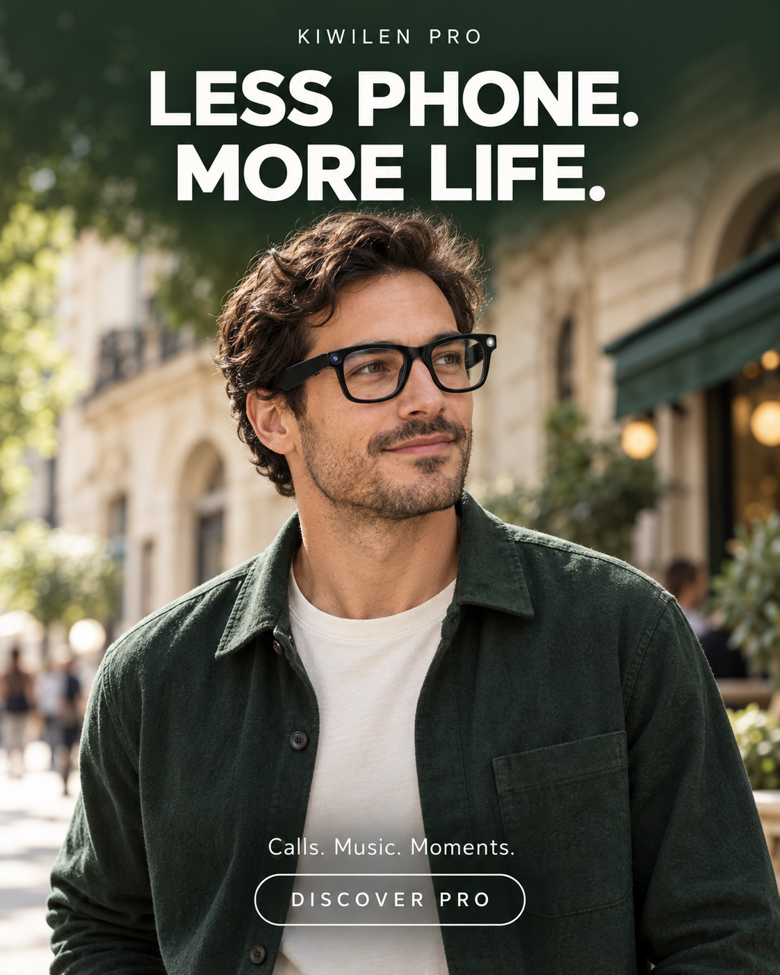 KIWILEN Pro — AI Smart Glasses